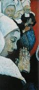 Paul Gauguin La Vision du Sermon - Combat de Jacob avec l'ange Germany oil painting artist